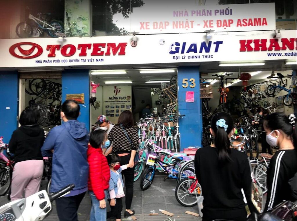 đại lý xe đạp ASAMA tại Hà Nội