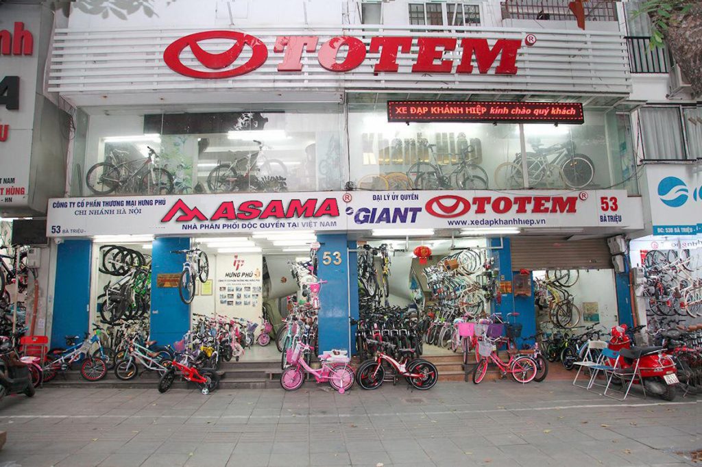 đại lý xe đạp ASAMA tại Hà Nội